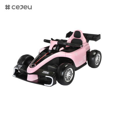 Go Kart électrique pour les enfants âgés de 3 à 8 ans 12V Véhicules à pédales alimentés par batterie Voyage en voiture de jouet en plein air avec Bluetooth et MP3
